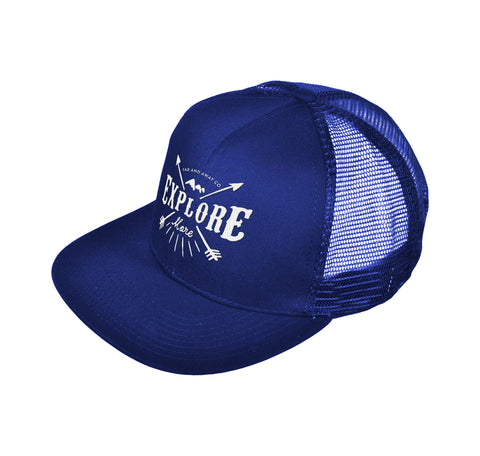Explore More - Embroidered Trucker Hat